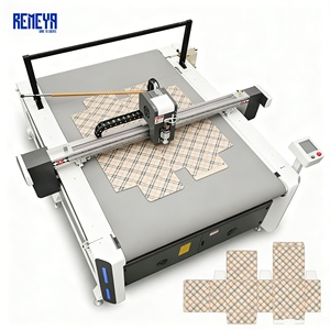 Máquina de Corte Digital de Alta Precisión Industrial Avanzada para Cartón Corrugado de Doble Pared AB de 55 mm con Función de Hendido y Puntuación REMEYA - Product Image 1