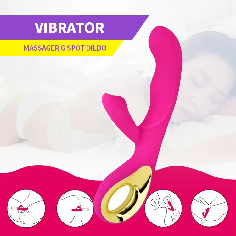 Waterdichte Vibrator Seksspeeltjes Voor Vrouw Massage Seksspeeltje Guangzhou Volwassen Seksspeeltjes Vrouw Oplaadbaar