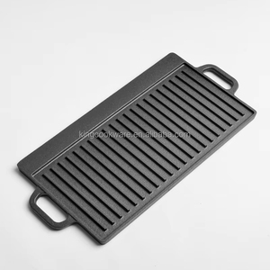 Plancha de Hierro Fundido Reversible para Cocina, Fácil de Limpiar, en Oferta - Product Image 3