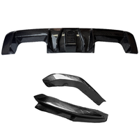 Kit de conversion de diffuseur de pare-chocs arrière en fibre de carbone LED pour BMW M3 G80 M4 G82 G83, pièces automobiles