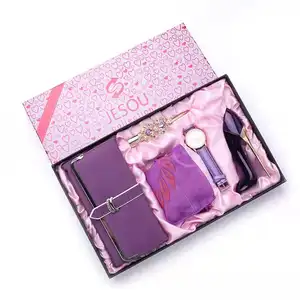 New Arrival Festival Gifts for Friend High Quality 5PCS pu Wallet Set Women's Favorite Gift Set