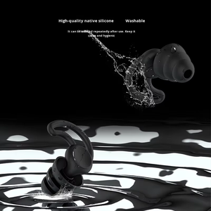Ant hive Noise Reduction Ohr stöpsel Wieder verwendbare wasch bare weiche Silikon-Ohr stöpsel Schwimm-Ohr stöpsel mit wasserdichtem Gehörschutz - Product Image 6