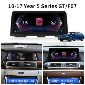Xe màn hình cảm ứng Navigation GPS DVD Xe Máy nghe nhạc <span class=keywords><strong>Android</strong></span> 12.3 inch hệ thống cho BMW loạt 5 F10 F11 GT F07 CIC NBT 2010-2017 - Product Image 3