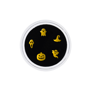 18K Unisex moda oro diente gema cuerpo joyería Kit estrella patrón diamante diente encantos para boda fiesta regalo compromiso Halloween - Product Image 1