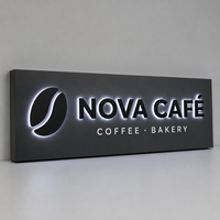 Letras de Canal LED 3D de Aluminio Retroiluminadas Personalizadas para Negocios, Tiendas y Logotipos