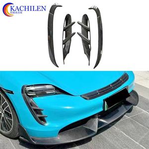 Rejilla de Ventilación Delantera de Fibra de Carbono Estilo <span class=keywords><strong>M</strong></span> para Porsche Taycan 2018-2022 - Product Image 1