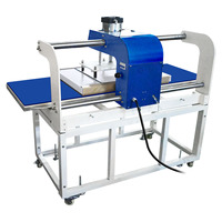 Nouvelle presse à chaud pneumatique AIBA pour sublimation, 16x20 pouces (40x60, 60x80 cm), industrielle, double station, automatique, pour impression de t-shirts