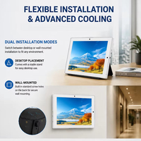 Tablette PC Android OEM neuve 14 pouces 1080p IPS à écran tactile, processeur Rockchip Quad Octa Core, 4G GSM, Wi-Fi, POE, NFC, RJ45 Ethernet, éducative pour enfants
