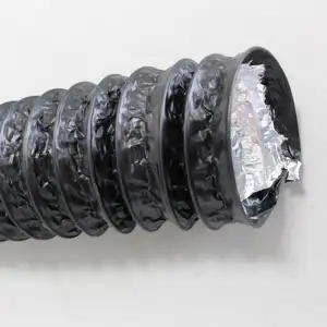 24 inch big diameter size alum & pvc flexible air ducting hose