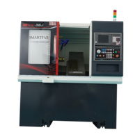 Máquina de Torno CNC de Alta Precisión para Procesamiento de Metales, Tipo OEM, con Bancada Inclinada, para Piezas de Torneado CNC, Feria de Cantón
