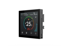 Thermostat de ventilo-convecteur HYT001AC à 3 vitesses, écran tactile, programmable hebdomadaire, contrôleur de température ambiante, compatible avec Tuya