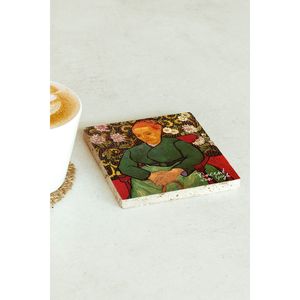 Posavasos Individual de Piedra de la Serie Vincent Van Gogh 57 para Café/Té - Product Image 2