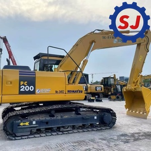 รถขุดไฮดรอลิก KOMATSU PC200 ขนาด 20 ตัน มือสอง พร้อมบุ้งขุด ผลิตในญี่ปุ่น สภาพดี - Product Image 1