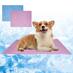 Tapis rafraîchissant carré pour animaux de compagnie, épaisseur 8 mm, sans eau, pour chiens et chats, prévention des coups de chaleur estivaux - Product Image 1