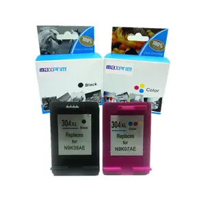 Yelbes ตลับหมึกสีดำอิงค์เจ็ทสำหรับ HP 300XL 301XL 302XL 304XL 305XL 901XL 667XL 664XL 678XL 680XL