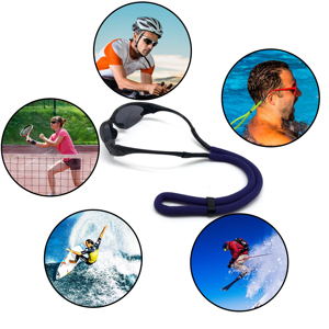 Personnalisation professionnelle de divers types de chaînes de <span class=keywords><strong>lunettes</strong></span>, de sangles pour <span class=keywords><strong>lunettes</strong></span>, de cordons flottants en nylon pour <span class=keywords><strong>lunettes</strong></span> de sport - Product Image 6