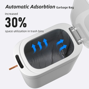 Poubelle étroite sans contact <span class=keywords><strong>Joybos</strong></span> avec capteur intelligent pour cuisine et salle de bain, étanche, automatique, pour usage domestique, nouvelle - Product Image 1