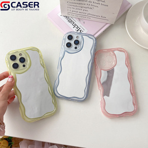 Funda para Teléfono Móvil con Líneas Cremosas de Alta Transparencia, Superficie de Espejo con Ondas Grandes y Orificio Preciso para la Cámara, para <span class=keywords><strong>iPhone</strong></span> 12-17 - Product Image 3
