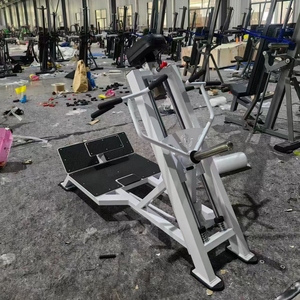 Máquina de entrenamiento de fuerza comercial con barra en T, prensa de <span class=keywords><strong>pecho</strong></span> con carga de placas y entrenador de espalda, directo de fábrica - Product Image 3