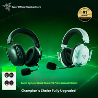 Headphone Razer Blackshark V3 PRO Nirkabel Tri-mode Profesional untuk Esports Gaming dengan Mikrofon dan Peredam Kebisingan