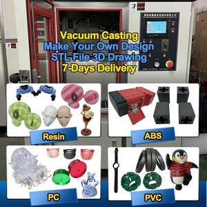 Servicio de Prototipado Rápido de Fundición al Vacío Personalizada para Producción de Bajo Volumen, Resina ABS, PC, Silicona, Muñecas - Product Image 5