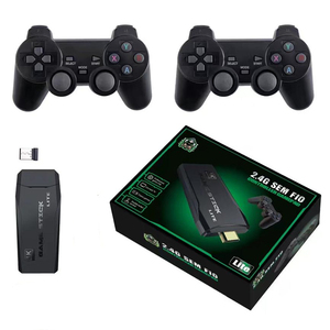 Hot M8 Game Stick TV 4K Caja pequeña HD Construido en 20000 Juegos 64GB Consolas de videojuegos X2 Consola de juegos Retro Classic TV Gaming <span class=keywords><strong>PC</strong></span> - Product Image 1