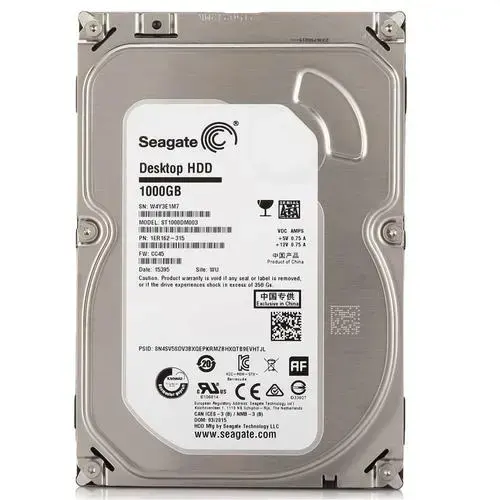 1テラバイトSeagate barracudaストレージ専用3.5インチデスクトップメカニカルハードドライブST31000524AS