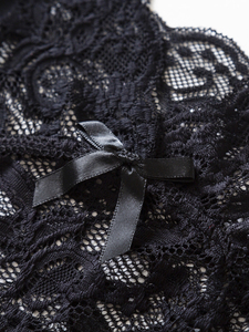 Ensemble soutien-gorge sexy en dentelle pour <span class=keywords><strong>femme</strong></span>, respirant, à maintien moyen, body taille haute, <span class=keywords><strong>sous</strong></span>-vêtements avec coussinets amovibles, <span class=keywords><strong>jupon</strong></span>, pyjama, grande taille - Product Image 6