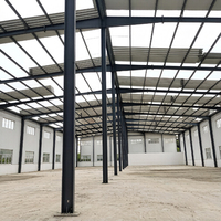 Bâtiment industriel modulaire en métal, atelier, hangar, bureau, structure en acier, construction d'entrepôt