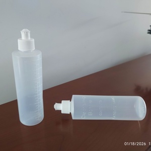 240ml Medical <b>Plastic</b> <b>Squeeze</b> <b>Bottle</b> HDPE Perineal Cleaning 8oz with Screen Printing and Dropper Cap - Product Image 4