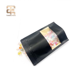 ताजा पैकेजिंग स्टैंड-अप पाउच के लिए खाद्य जिपर के साथ कस्टम मुद्रित कॉफी बैग - Product Image 3