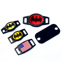 Accessoires de mode en métal en gros pour bracelets, cadeaux DIY, plaques métalliques personnalisées avec LOGO, artisanat en paracorde