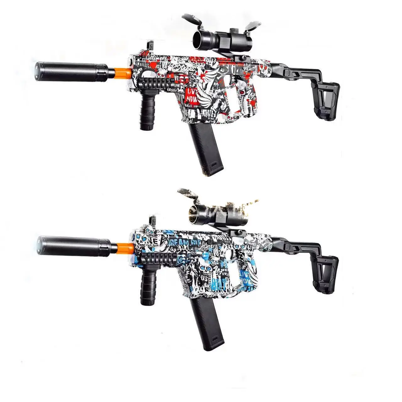 Victor Crystal pellet gun Hot sale on AmazonElectric toy Outdoor water gun for children A barrage of submachine guns