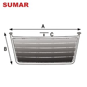 공장 도매 품질 튼튼한 튼튼한 튼튼한 구조 목조 보트 트랜 섬 스텝 워킹 계단 플랫폼 - Product Image 2