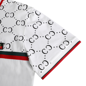 Vente chaude tricot texturé t-shirts coton élastique polos <span class=keywords><strong>tennis</strong></span> - Product Image 4