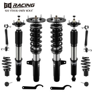 Amortisseurs GO Racing pour <span class=keywords><strong>BMW</strong></span> E46 1998-2007, 32 niveaux de réglage, amortisseurs mono-tube, kit de suspension - Product Image 1
