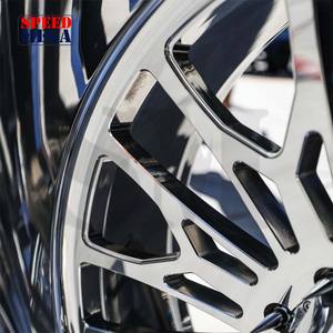 Jantes forgées personnalisées 26x14 24x14 26x16 en alliage d'aluminium, jantes de voiture personnalisées à rayons multiples 8x180 8x170 - Product Image 4