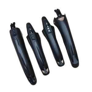 Guardabarros para bicicleta de montaña, guardabarros de plástico duradero de cobertura amplia trasera universal de 24 pulgadas para ciclismo todoterreno - Product Image 2