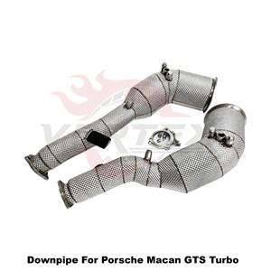 Tuberías de Escape de Alto Rendimiento Vortex para Porsche Macan GTS Turbo 2.9T 2020-2024, Piezas de Colector de Escape de Alto Flujo - Product Image 3