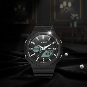 Reloj Mecánico Automático de Lujo para Hombre, Acero Inoxidable, Esfera Acrílica, Cronógrafo de Moda para Negocios, Resistente al Agua 10m - Product Image 1