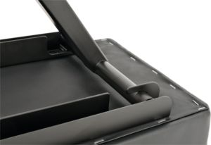QUIK LOK BX/8 Keyboard Bench Extra-Heavy Cushion Steel Tubing 5 Height Positions Black Vinyl <b>Musical</b> <b>Instrument</b> Accessories - Product Image 3