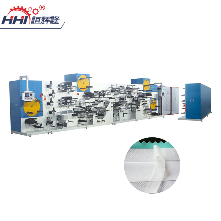 HHL HZYT400 Многофункциональный Бортовая лента покрытий и ламинирования машина для детских подгузников