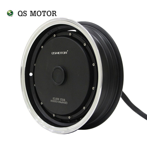 Motor de cubo de rueda BLDC de eje único QS de 12 pulgadas, 2000W, 260 V4, 35H, 72V70KPH para coche, 260 V4 35H, Motor BLDC - Product Image 1