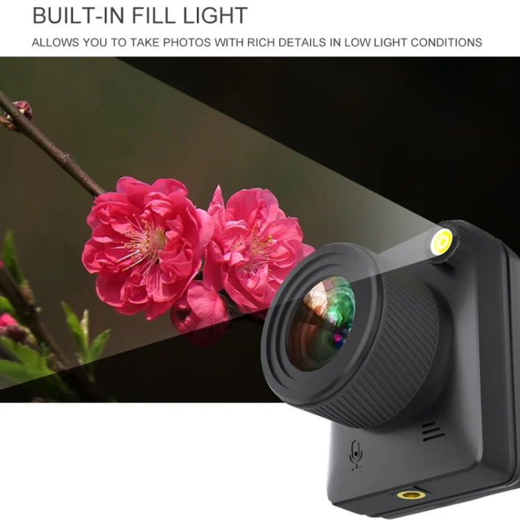 4K Time-Lapse Camera with Full Color Night Vision Security