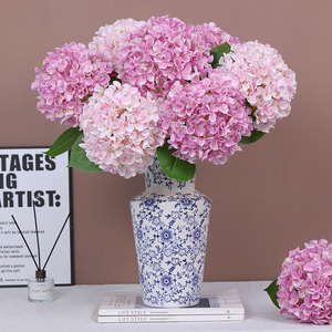 Fleurs artificielles en tissu de soie de qualité supérieure, vente en gros d'usine, pour douche nuptiale, Saint-Valentin, décoration intérieure - Product Image 3