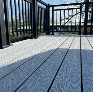 Plancher de <span class=keywords><strong>terrasse</strong></span> en composite WPC / Revêtement de <span class=keywords><strong>terrasse</strong></span> / Planche en <span class=keywords><strong>bois</strong></span> dur - Product Image 1