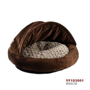 Sofá del animal doméstico cuadrado de lujo <span class=keywords><strong>para</strong></span> mascotas <span class=keywords><strong>cama</strong></span> de tela de gamuza y pv de sofá perro de perro <span class=keywords><strong>cama</strong></span> - Product Image 5