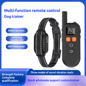 Logotipo personalizable de alta potencia de larga distancia de control remoto IPX7 impermeable <span class=keywords><strong>anti</strong></span> ladridos <span class=keywords><strong>collar</strong></span> de perro - Product Image 4