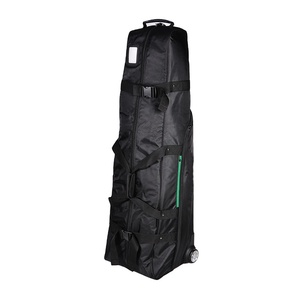 Housse de <span class=keywords><strong>voyage</strong></span> pliable pour club de <span class=keywords><strong>golf</strong></span> Sac de <span class=keywords><strong>voyage</strong></span> en nylon 840D robuste pour compagnies aériennes avec roues - Product Image 2