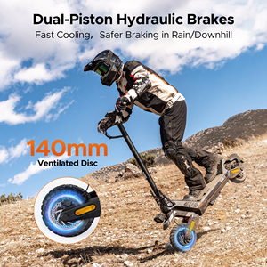 Scooter Y1000 para Conducción Urbana, 2400w, 56nm de Potencia, Batería de 22.5ah, 25km/h, Resistente al Agua IPX5, Plegable - Product Image 1